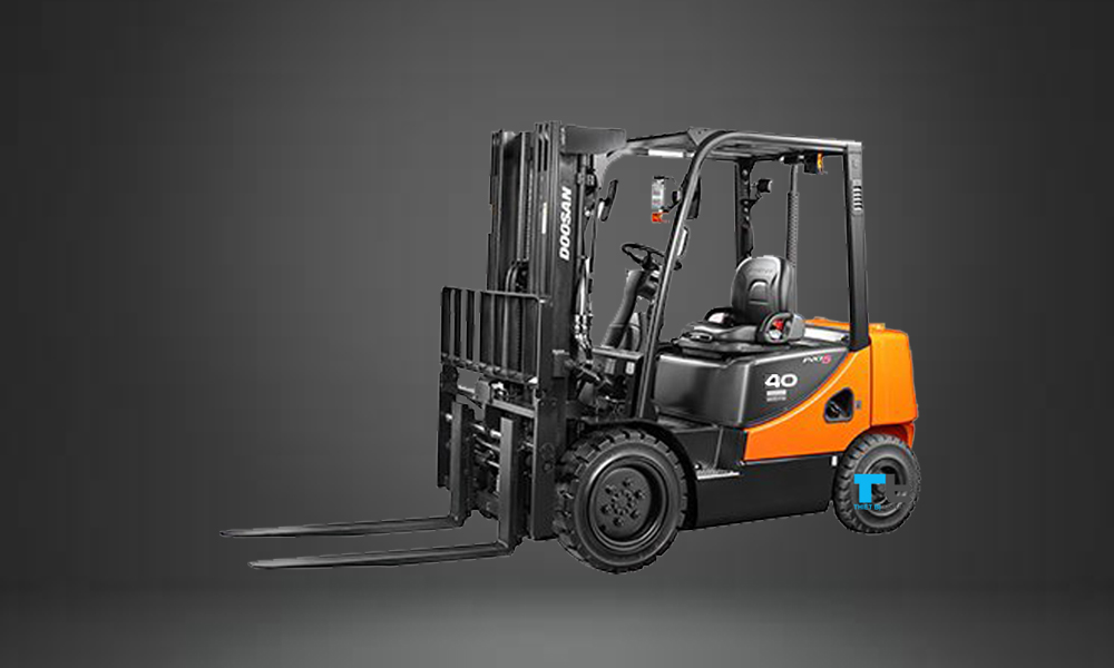 Xe nâng dầu 4 tấn Doosan Nhập khẩu Hàn Quốc